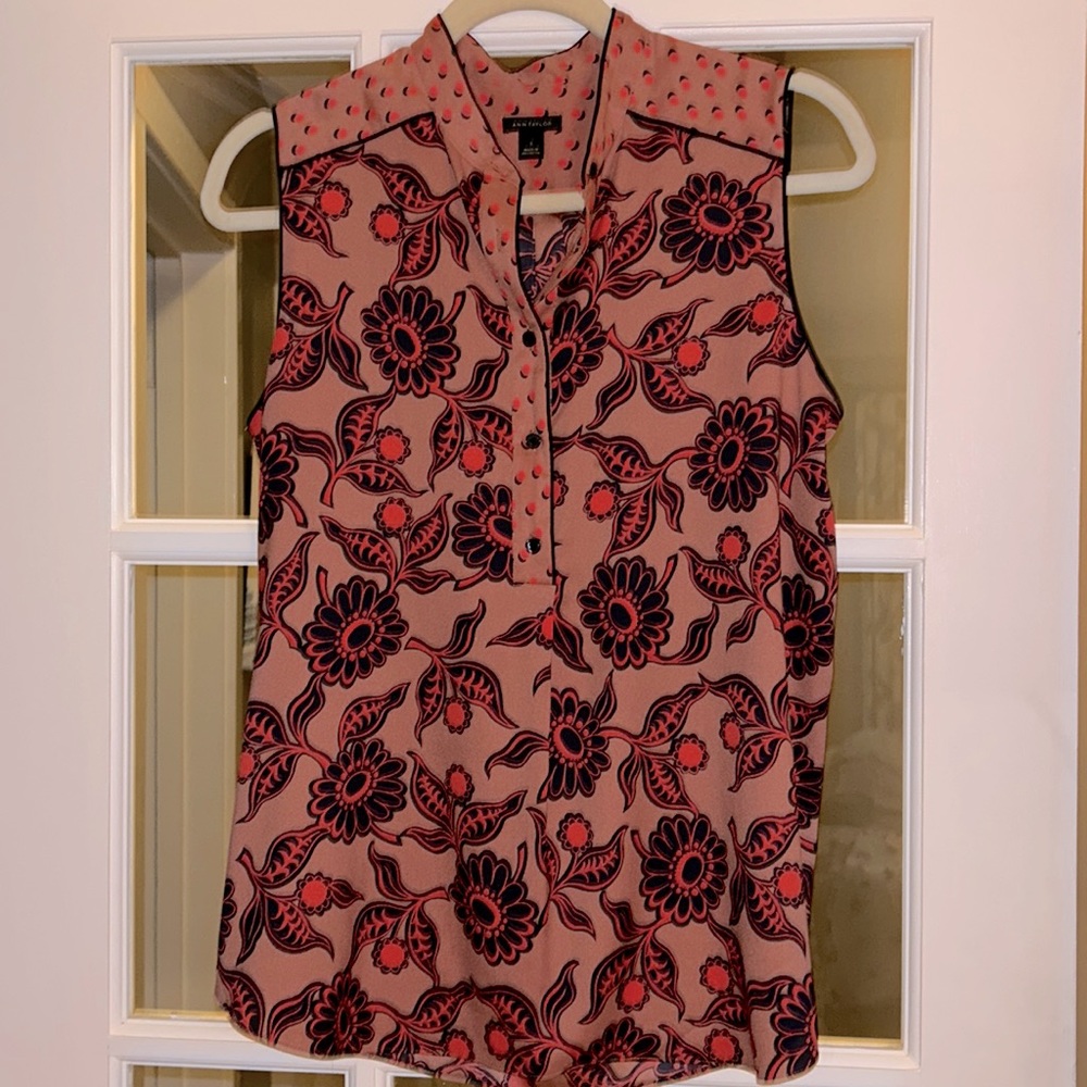 Ann Taylor Sleeveless Blouse